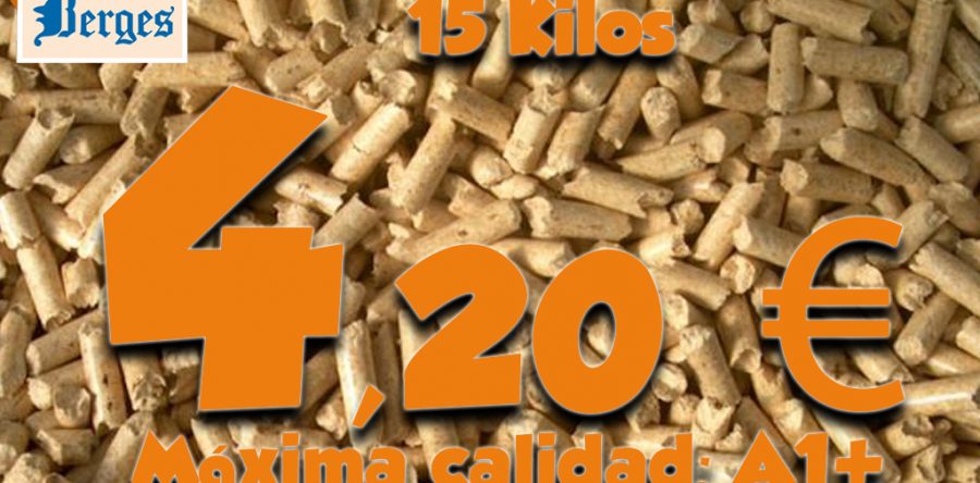 COMIENZA EL FRÍO: YA TENEMOS EL NUEVO PELLET EN STOCK