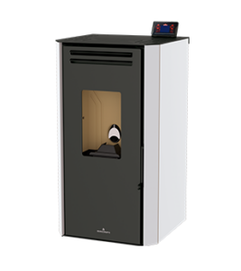 Estufa pellet Tina Marfil 7kW Bronpi