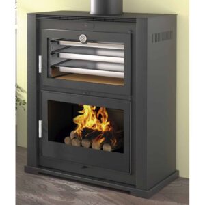 HORNO DE LEÑA FRONTAL CON BANDEJA DE 60 CM. HL-200 FM