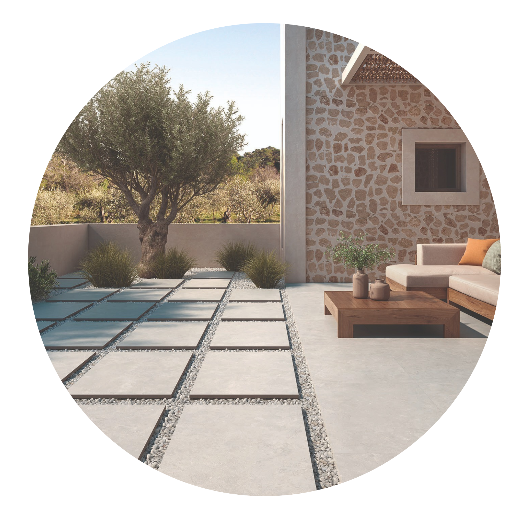 Cerámica exterior en Fraga